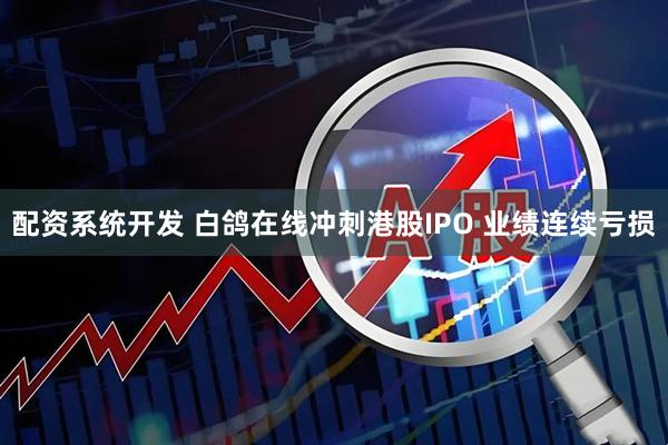 配资系统开发 白鸽在线冲刺港股IPO 业绩连续亏损